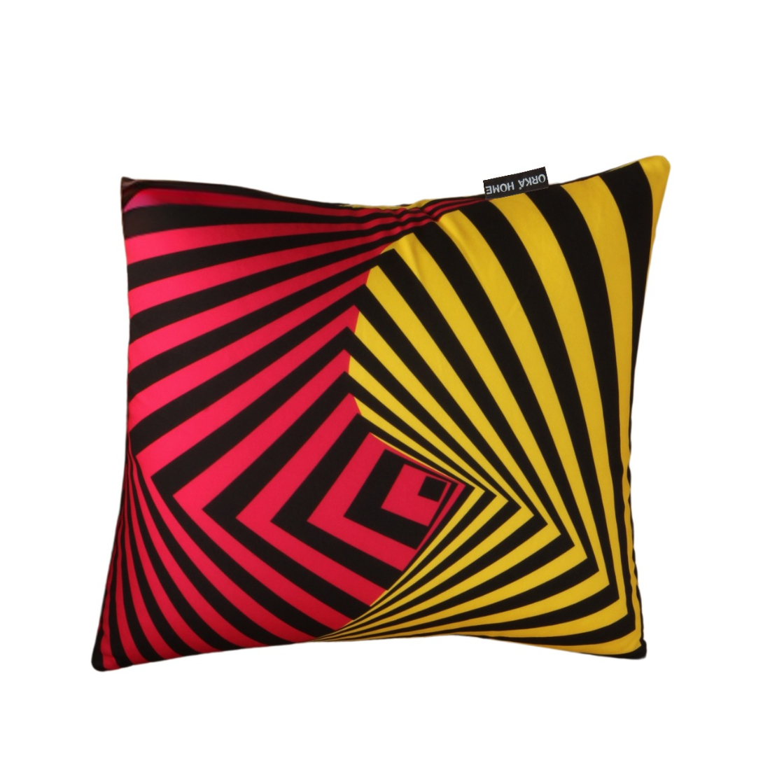 Orka Home Digital Printed Spandex Stretchable Fabric Microbeads Cushion (D23)